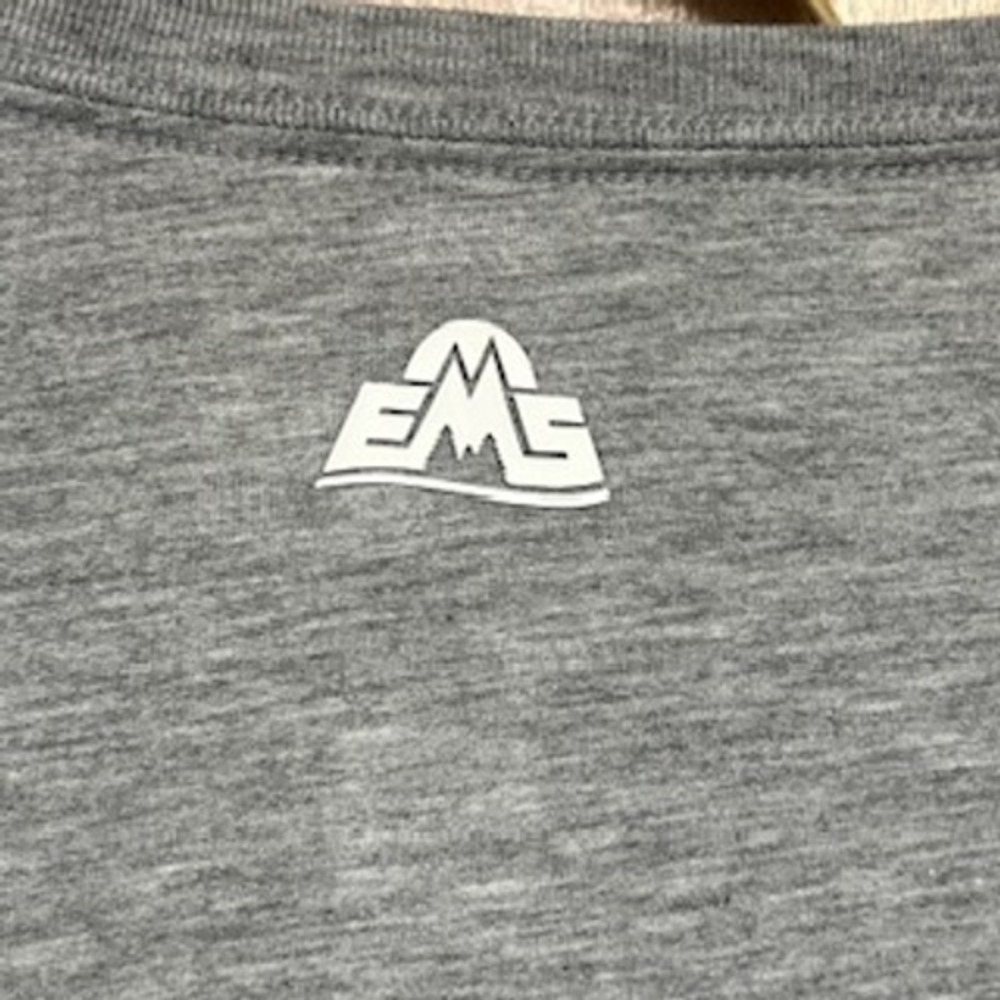 EMS Eastern Mountain Sports Techwick V-Neck Long Sleeve Shirt Gray XL Women's - Picture 10 of 10